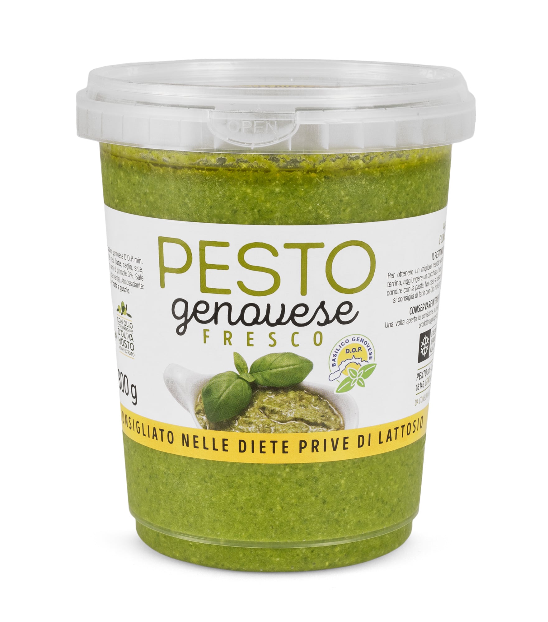 Pesto alla genovese fresco in PET da 800 gr